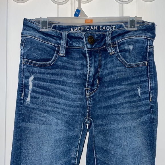 American eagle next level stretch ripped skinny jeans - Picture 2 of 3